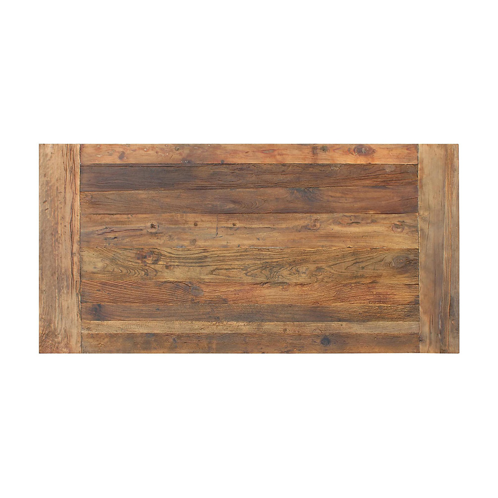 Matgrupp Manor House Lyon Förlängningsbart Matbord & 6 Tuva Stolar Trä/Brun Almträ