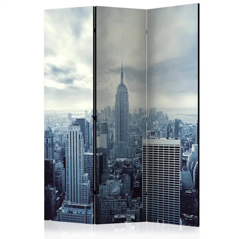 Rumsavdelare Skärmvägg Arkiio Blue York 135x172 cm