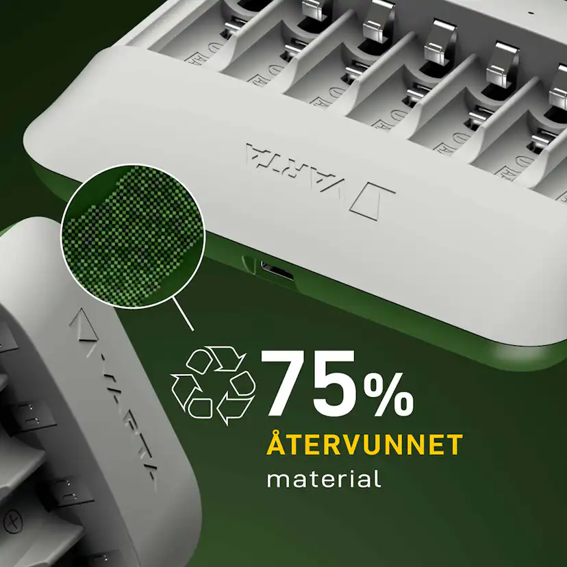 Batteriladdare Varta Eco Charger Multi Recycled