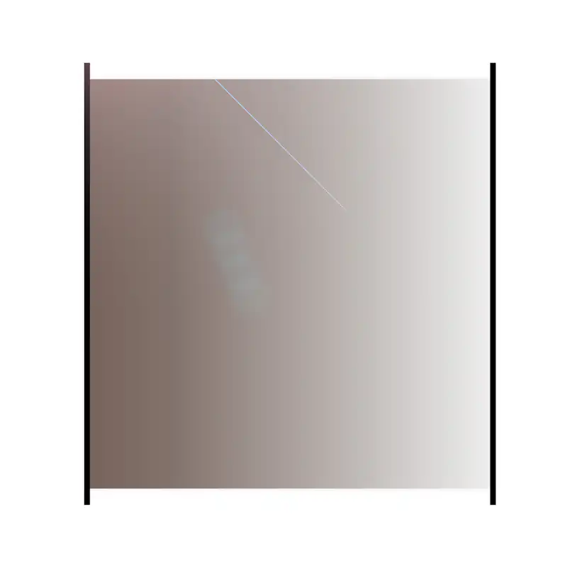 Glasstaket Hortus med Aluminiumskena Rökfärgat 100x100