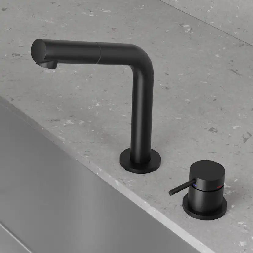 Tvättställsblandare Scandtap Steel Harmonized B2P