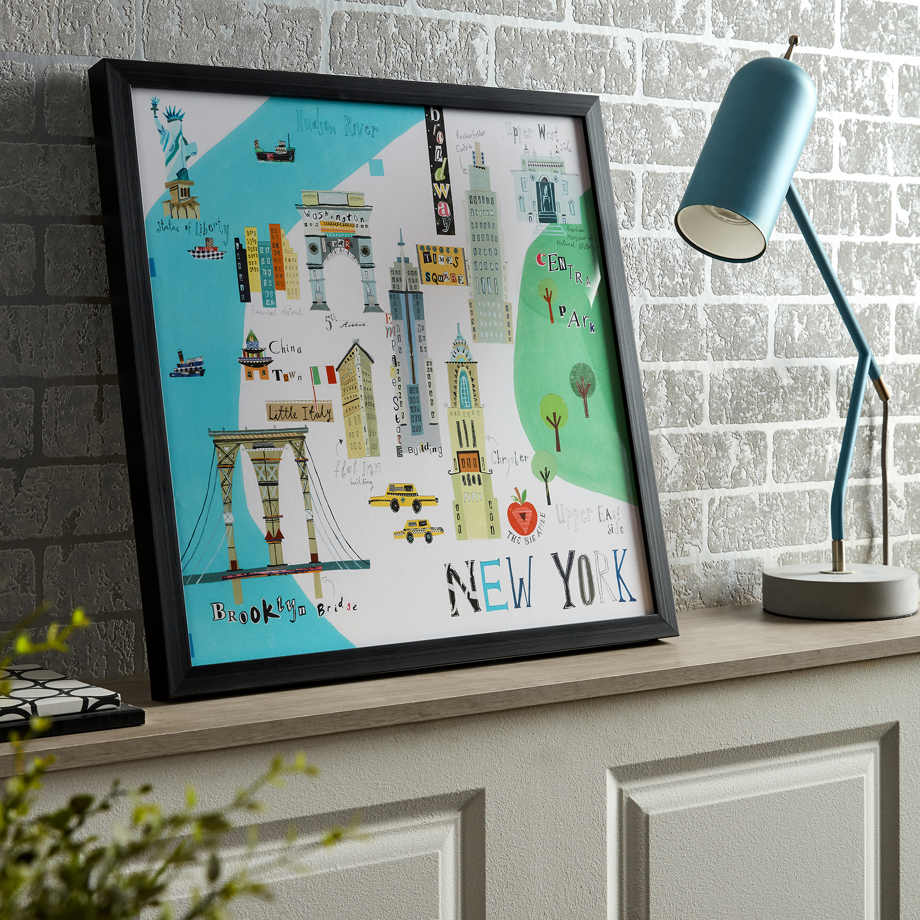 Tavla Art For The Home The Big Apple