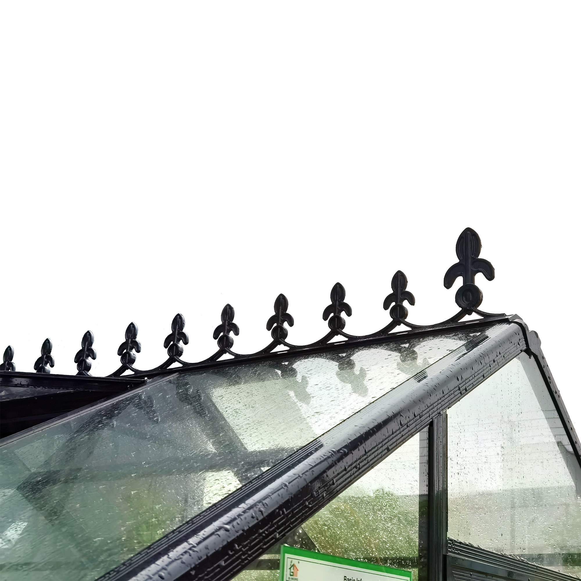 Nockdekoration Metalcraft Till T-format Växthus 11,6m²