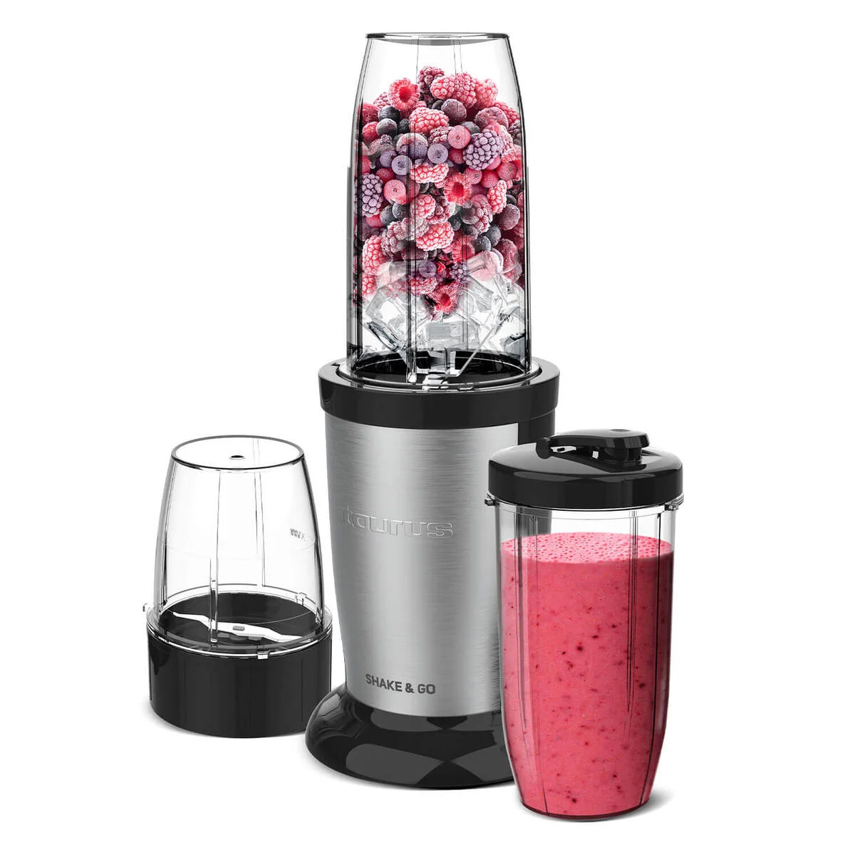 Blender Smoothi TAURUS Shake & Go 800W Rostfritt Stål