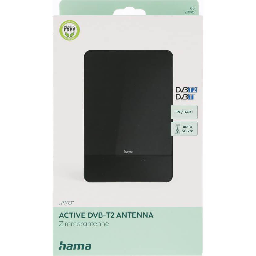 Inomhusantenn Hama Pro 45 DAB+/DAB/DVB-T2/FM Flat