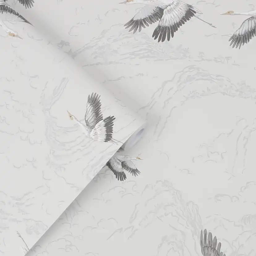 Tapet Laura Ashley Animalia Silver