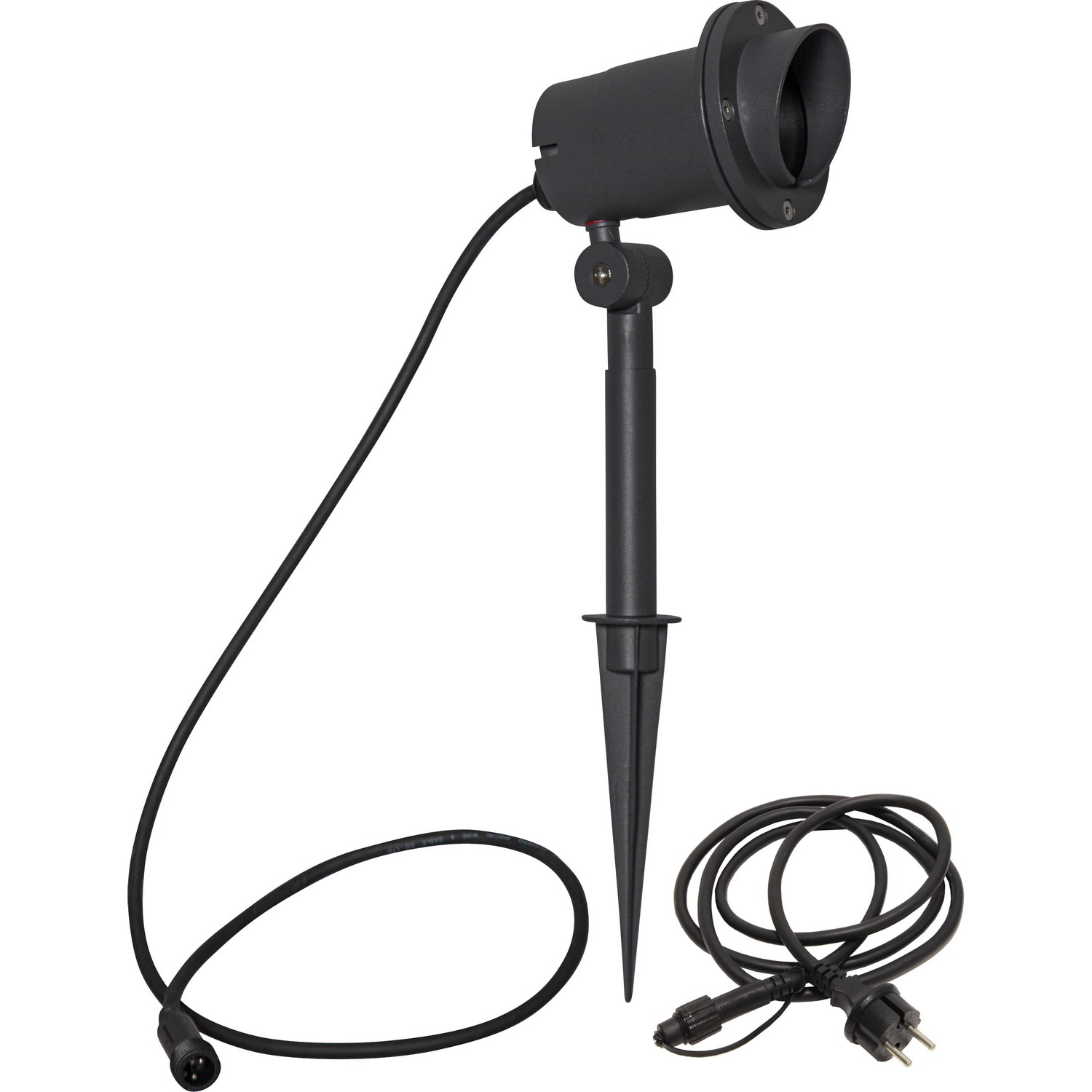 Utomhusdekoration Star Trading Spotlight Focus Svart