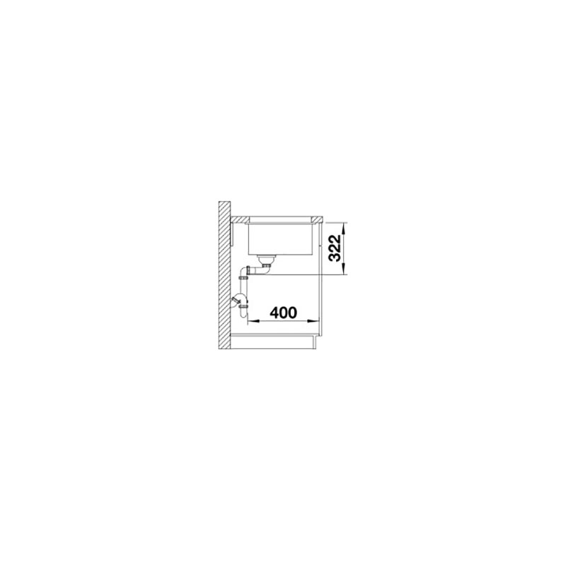 Diskho Blanco Subline 700 Level Silgranit Infino