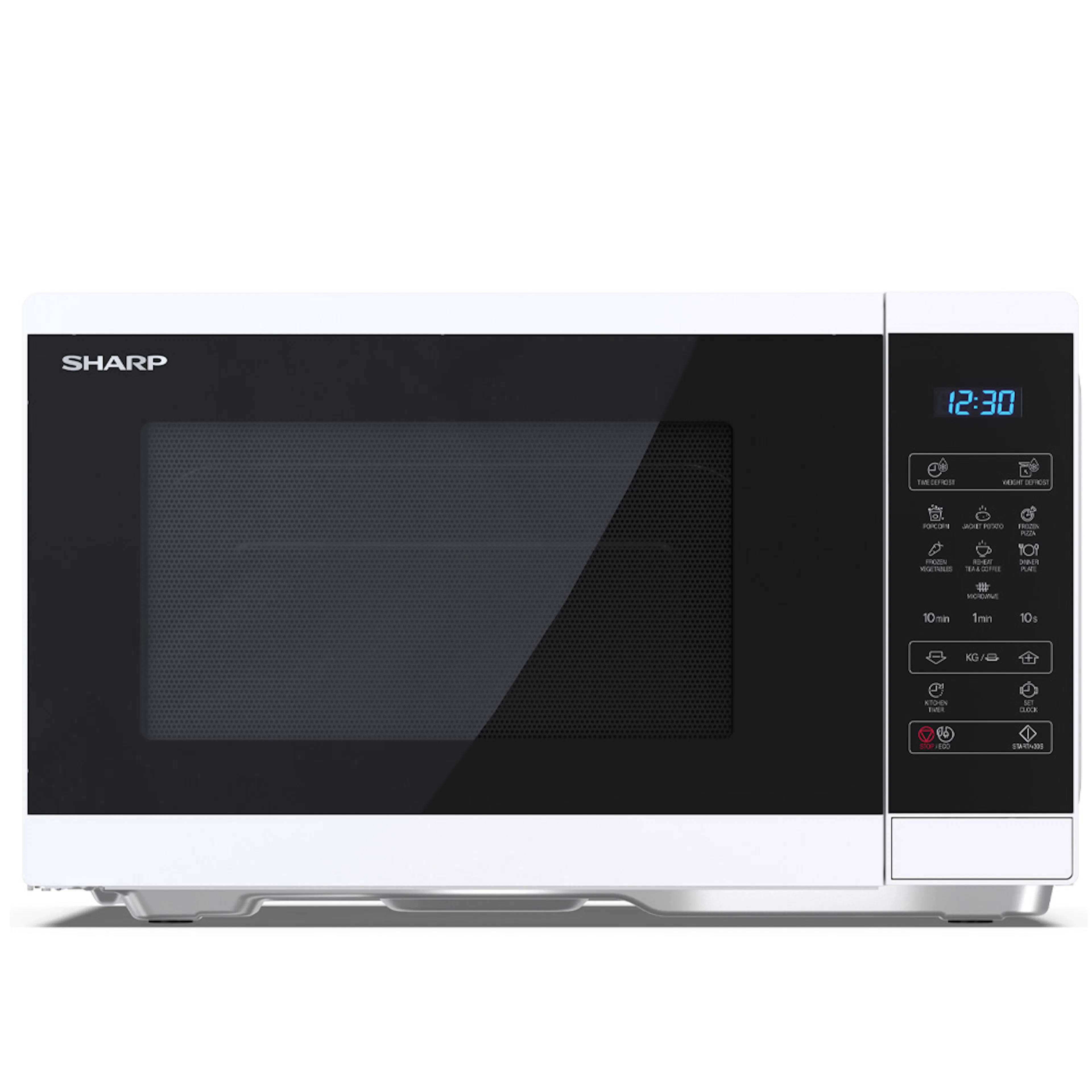 Fristående Mikrovågsugn Sharp YC-MS252AE-W