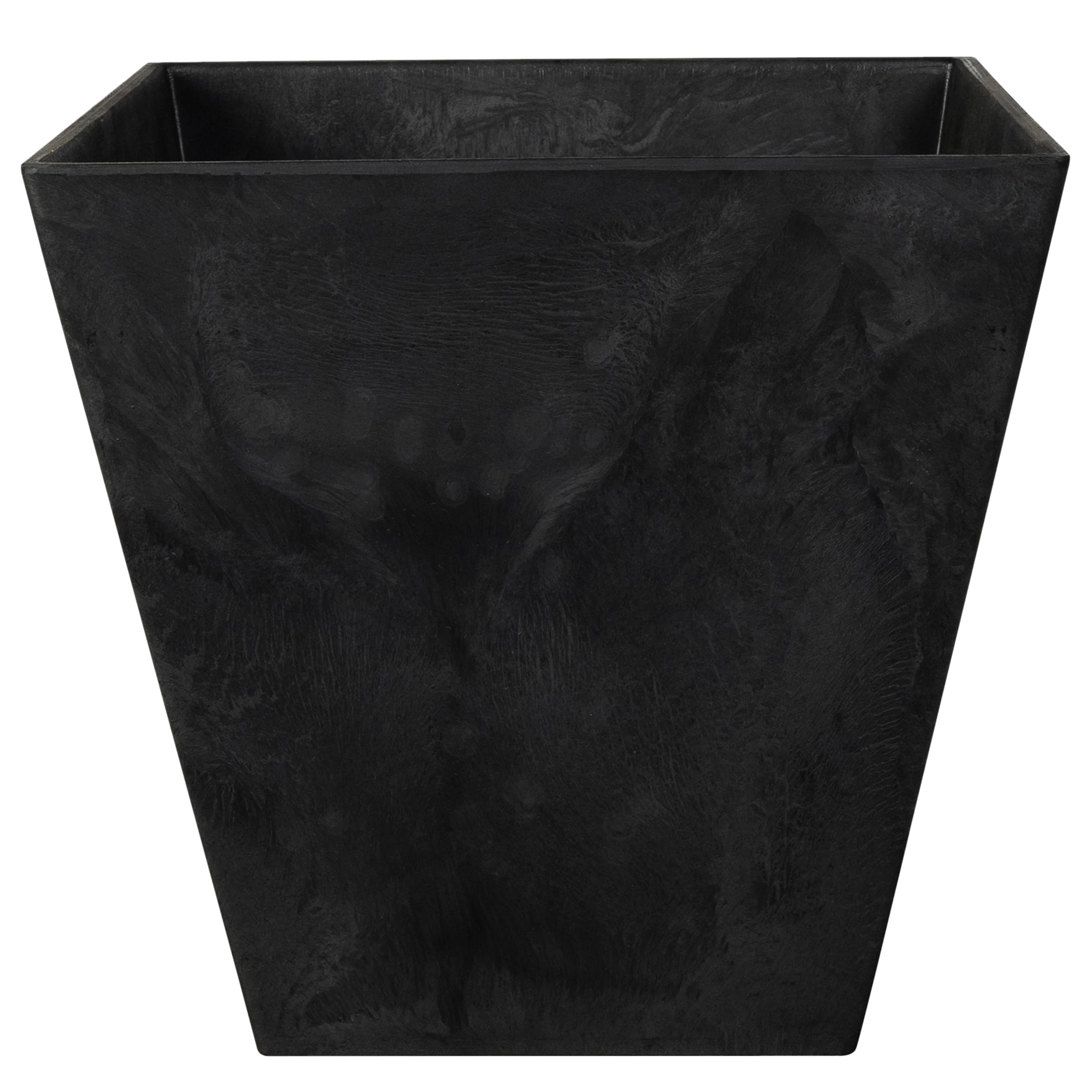 Kruka Artstone Ella Svart 30 x 30 x 29 cm