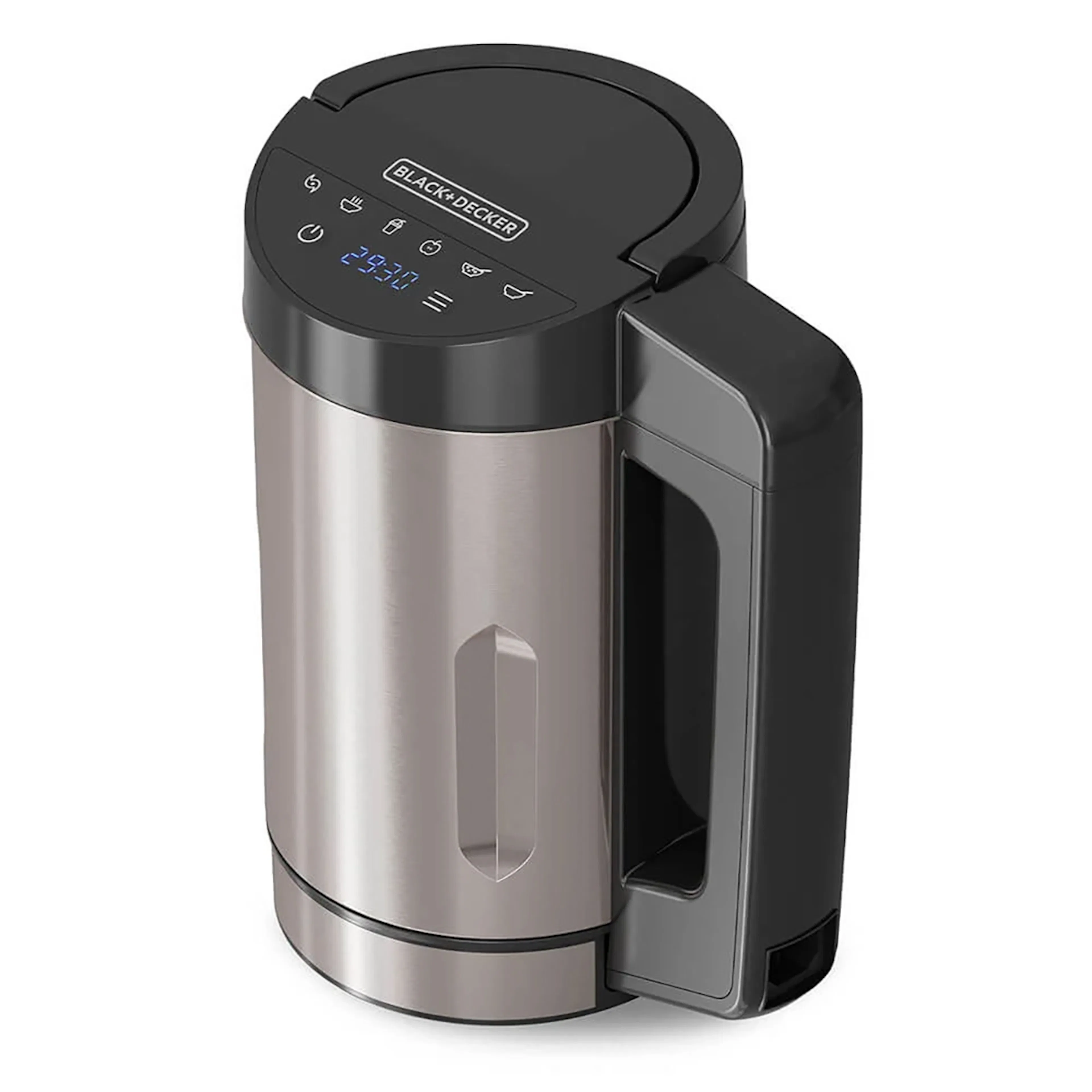 Soppkokare BLACK+DECKER Rostfritt Stål 900W 1,6L för Övriga Maskiner för Köket