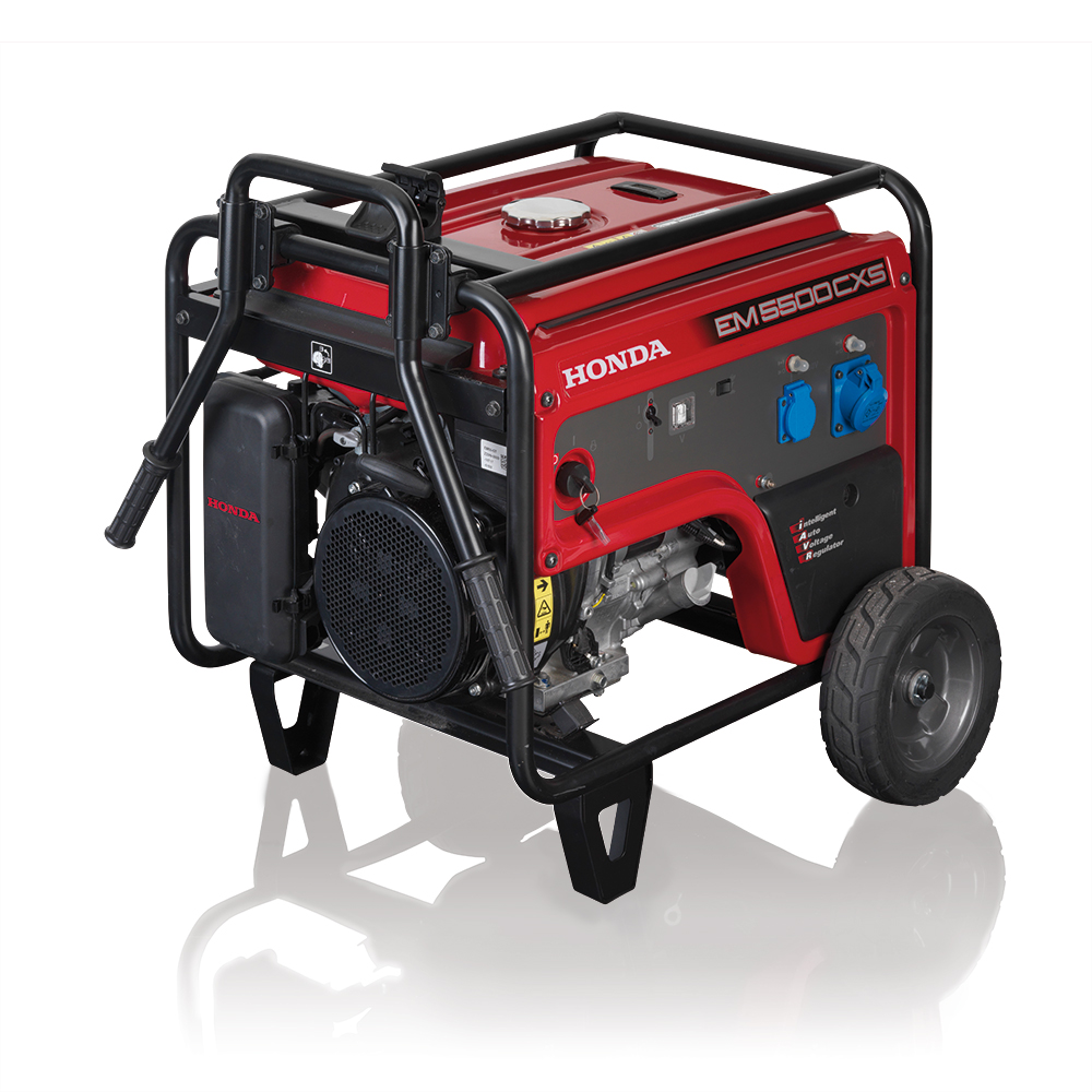 Elverk Honda EM5500 Max 5500W 10A-230V 16A-230V