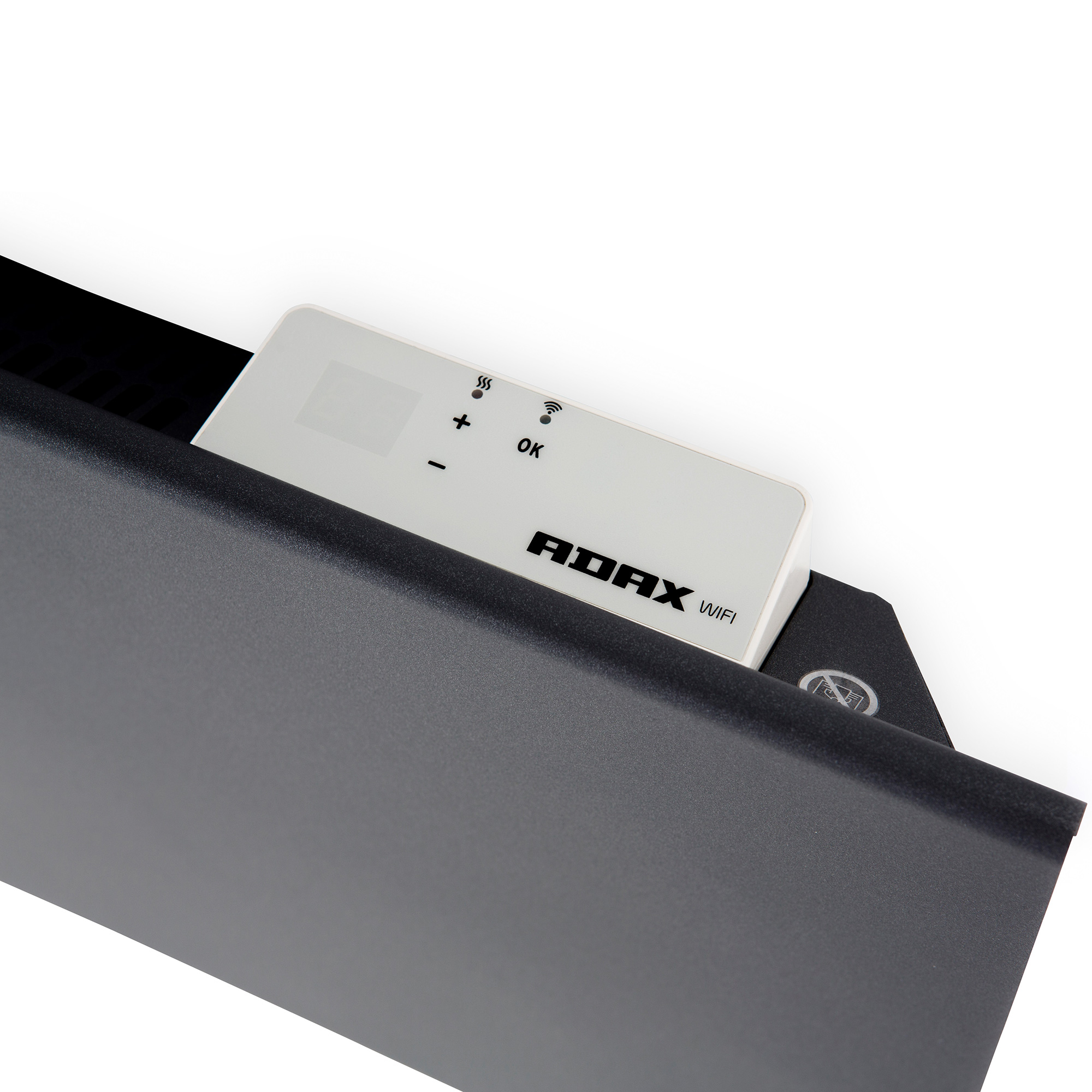 Element Adax Neo H WT Wifi Grå Väggmonterad Elradiator