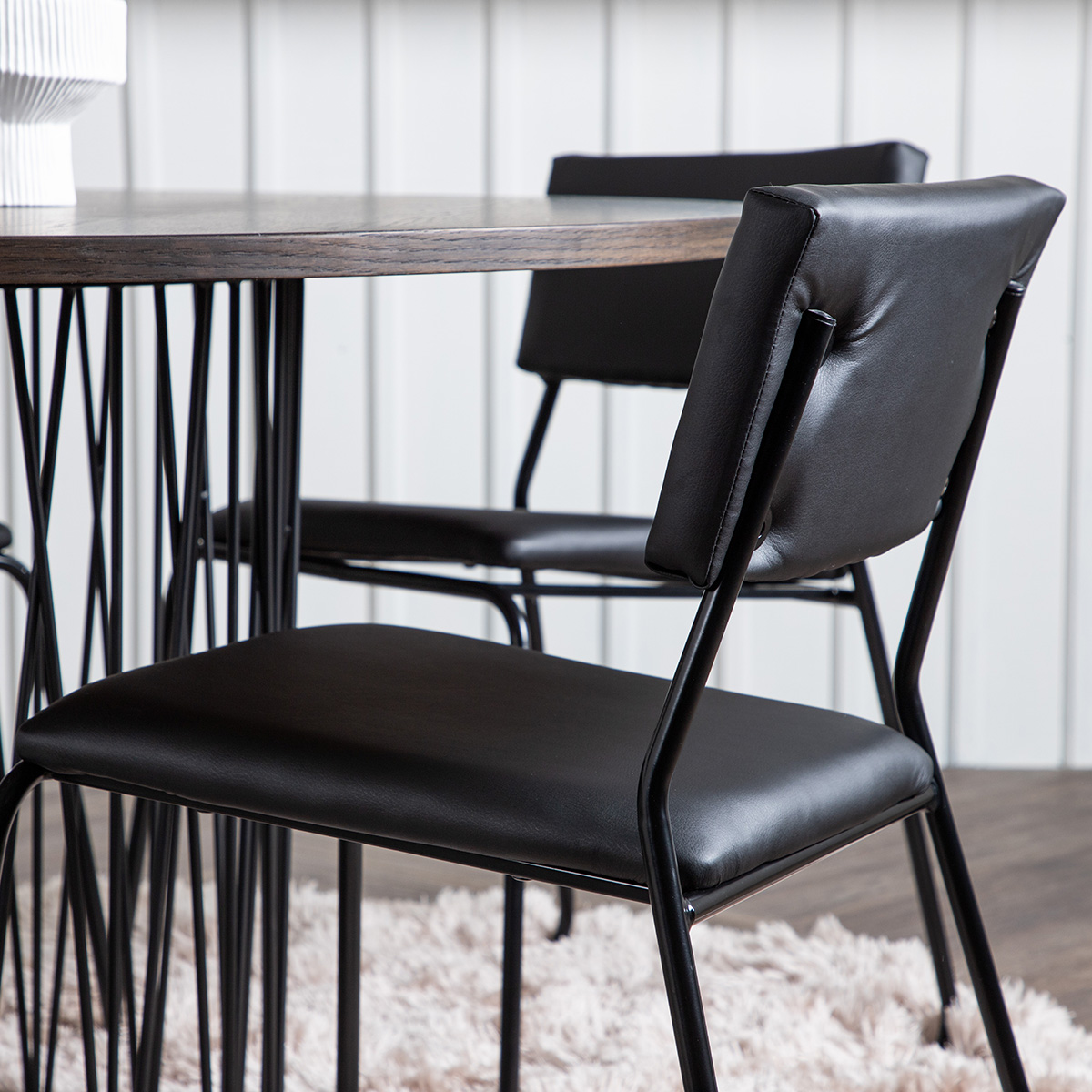 Matgrupp furniture/fashion Stone med 4 Kenth Stolar