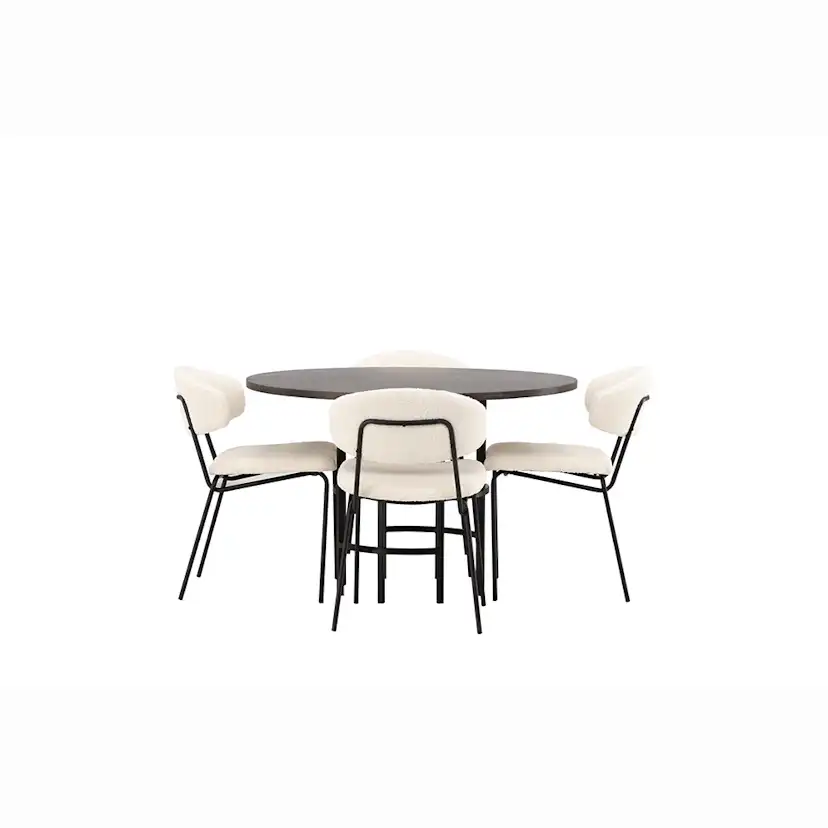 Matgrupp Venture Home Copenhagen med 4 Chico Stolar