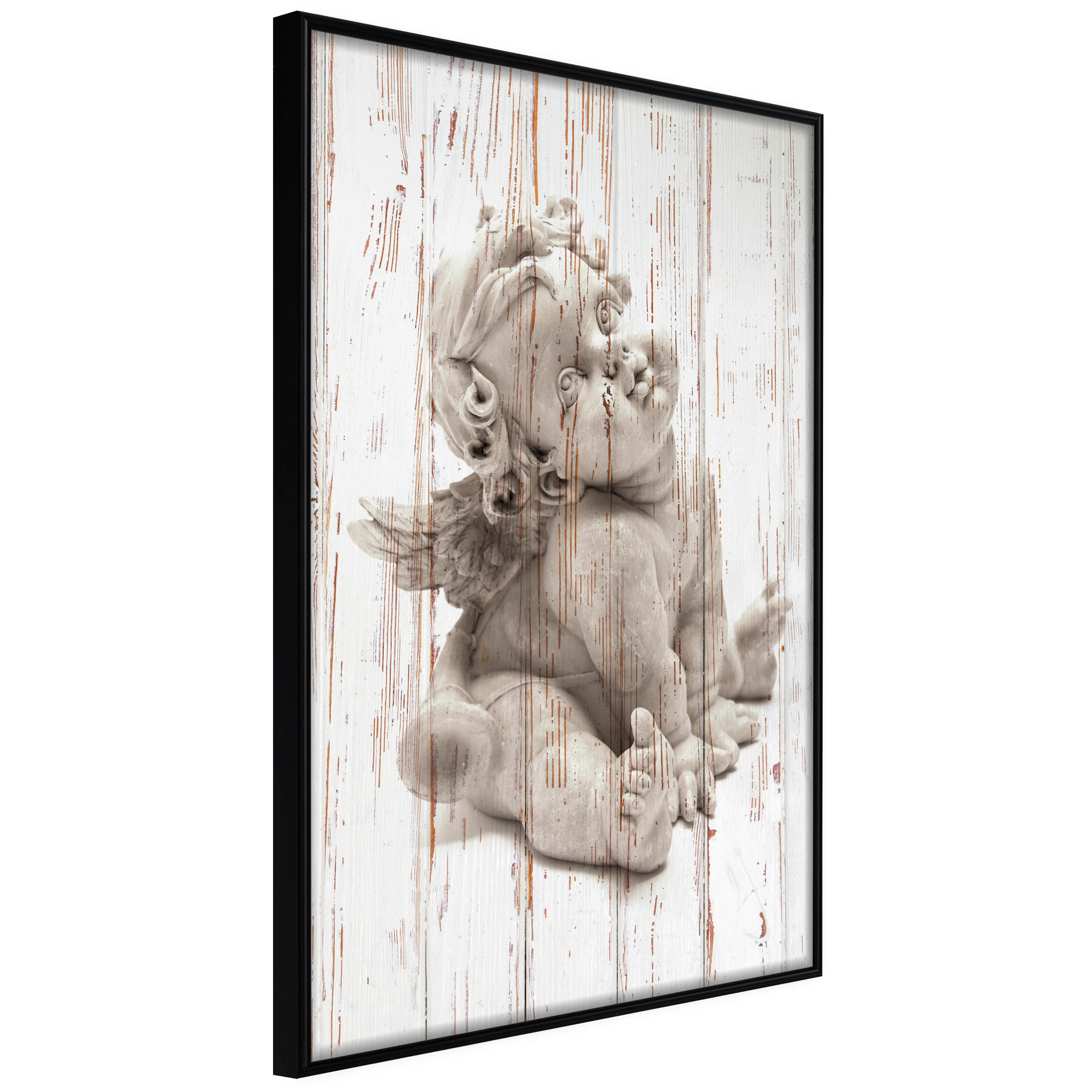 Affisch - Pensive Cupid [Poster] 30x45 Svart ram, 30x45 cm