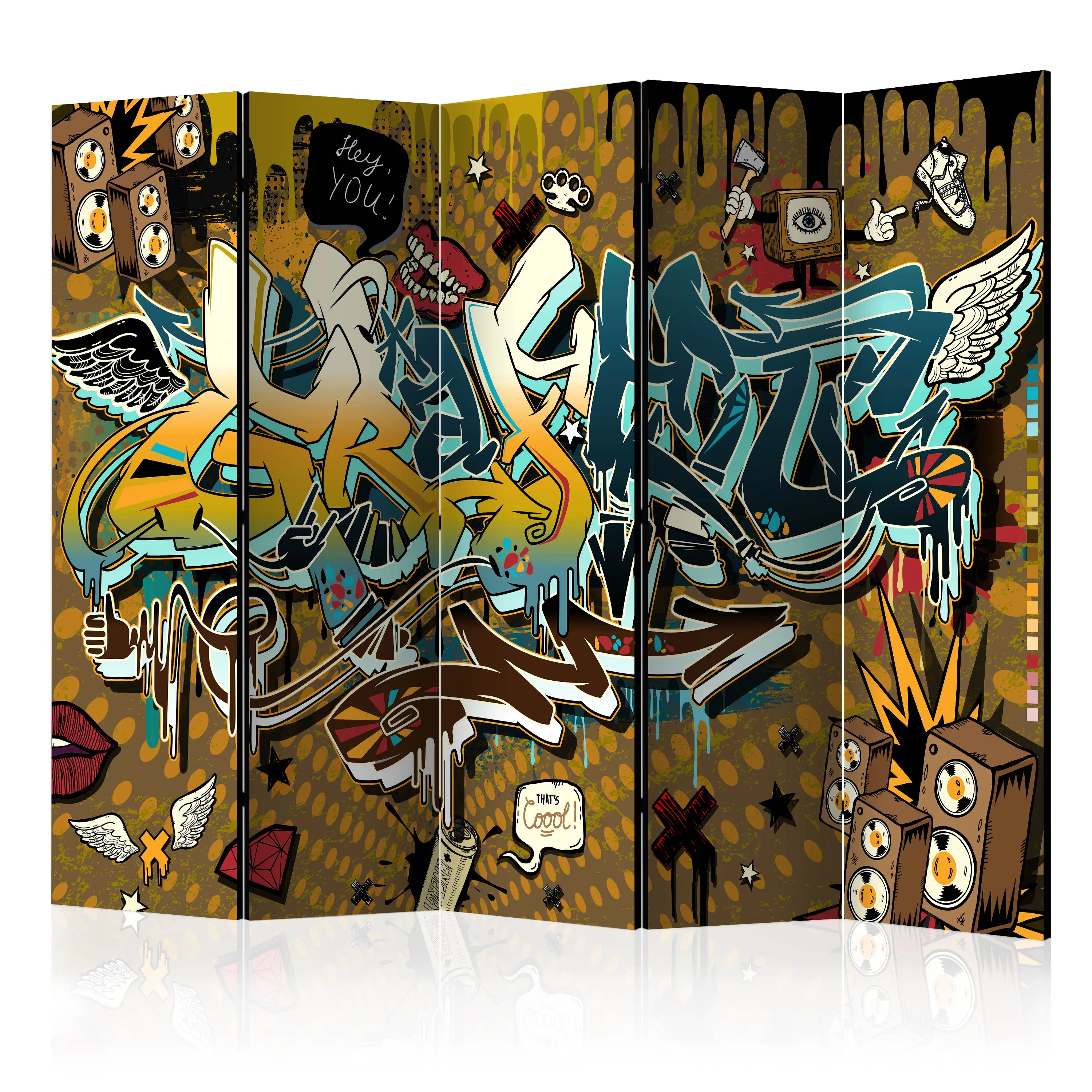 Rumsavdelare Skärmvägg Arkiio That's Cool II 225x172 cm