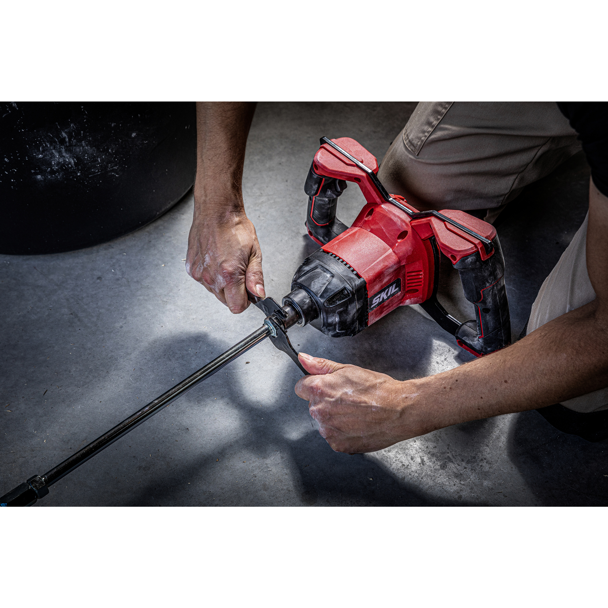 Blandare SKIL 3171 CA – Batteridriven med Kolborstfri Motor