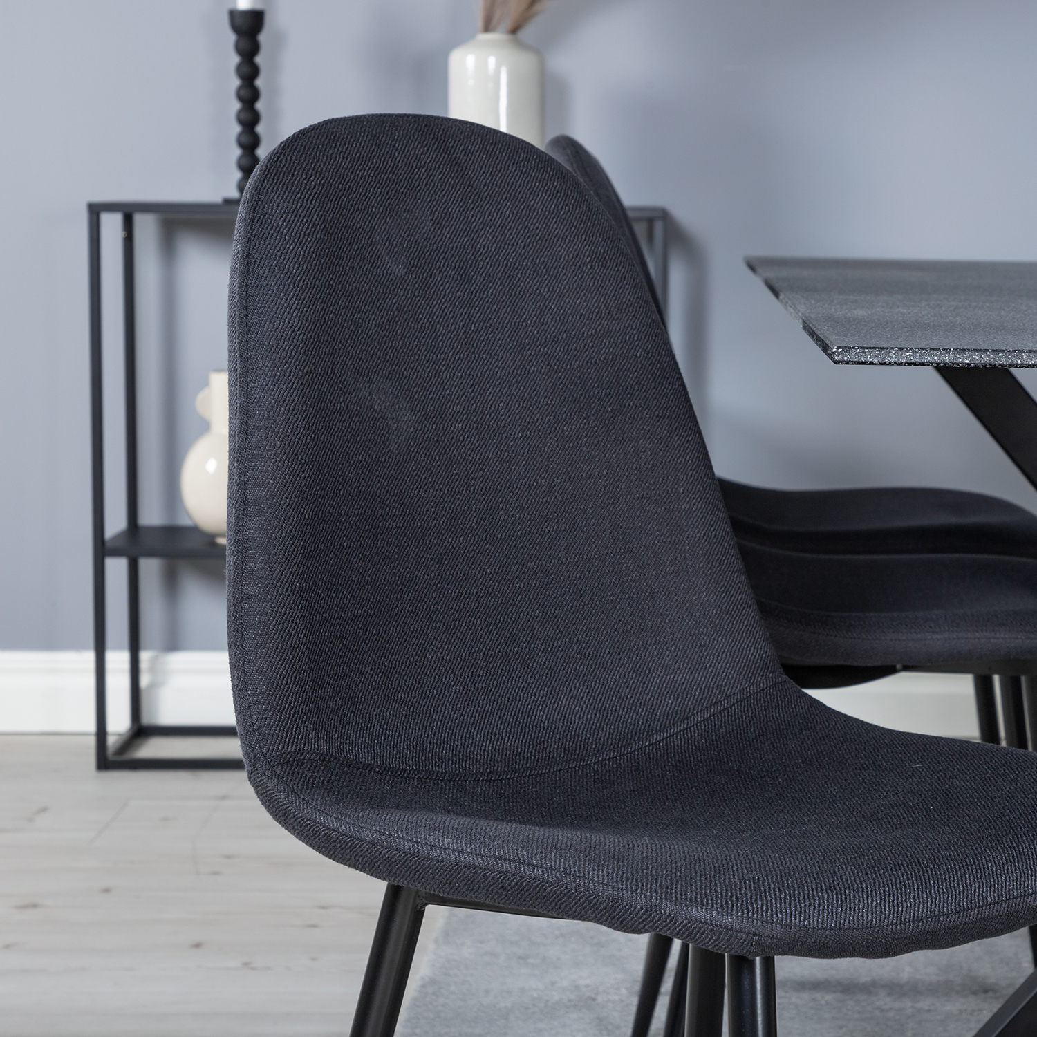 Matgrupp Venture Home Piata med 6 Pobbie Stolar Polyestertyg