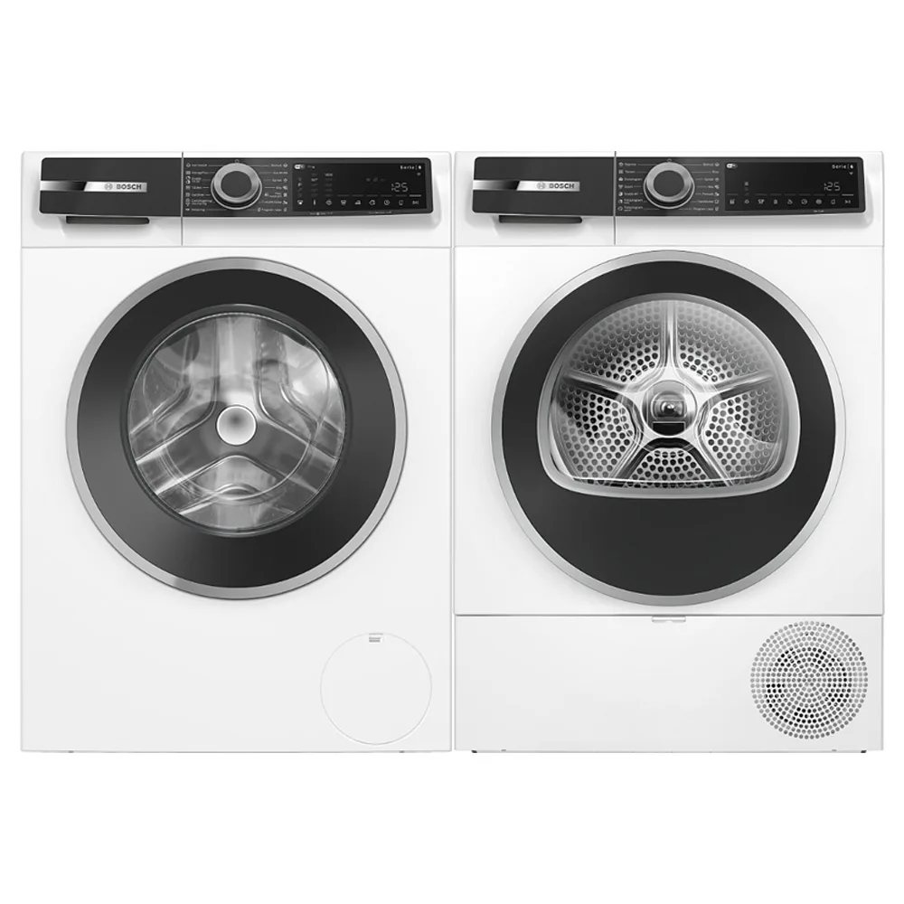 Tvätt- och Torkpaket Bosch WGK264ZLSN + WQK2420LSN