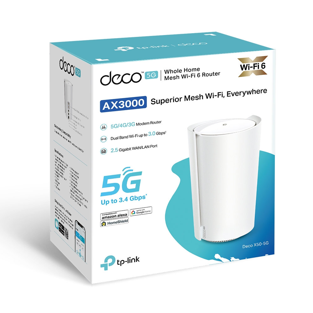 Mesh TP-Link Deco X50-5G 1-Pack