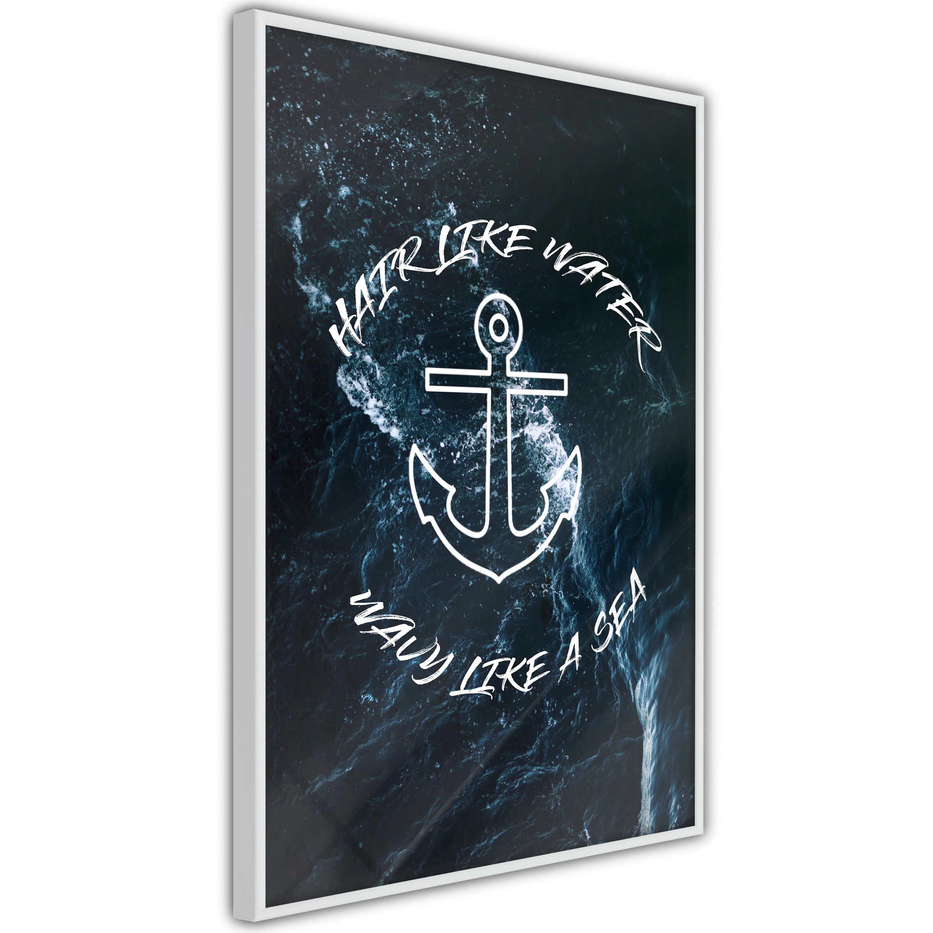 Poster Artgeist Affisch Hair like Water, Wavy like a Sea