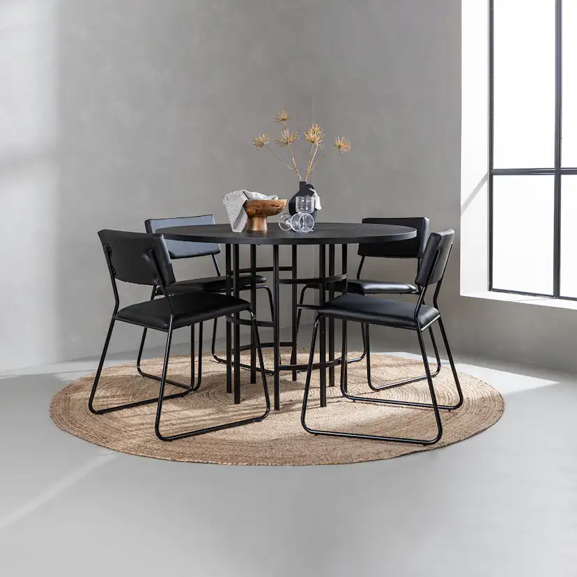 Matgrupp Venture Home Copenhagen med 4 Kenth Stolar