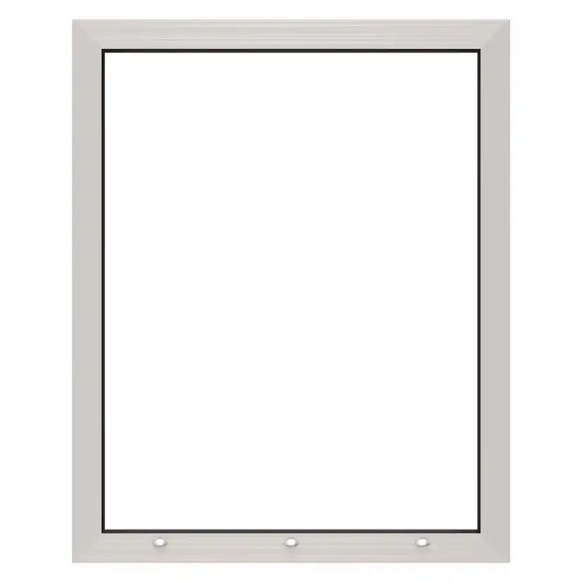 Fast Fönster NorDan HelAlu 3-Glas Aluminium
