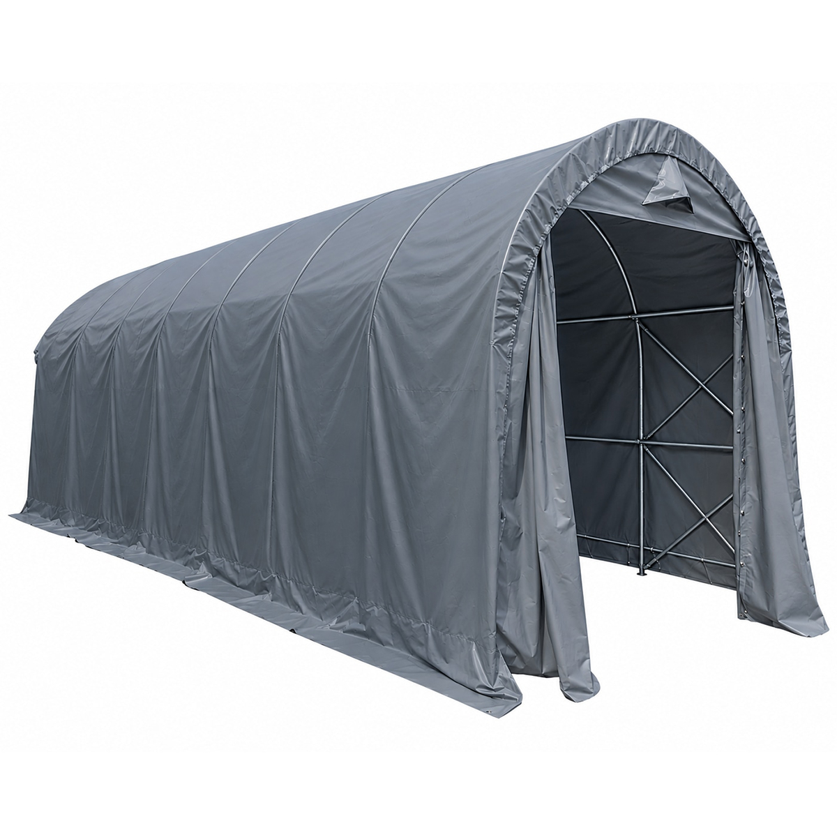 Garagetält Timco G500 3,5 x 7,5 x 3,5 m Grå