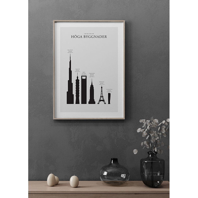 Poster Gallerix Höga Byggnader