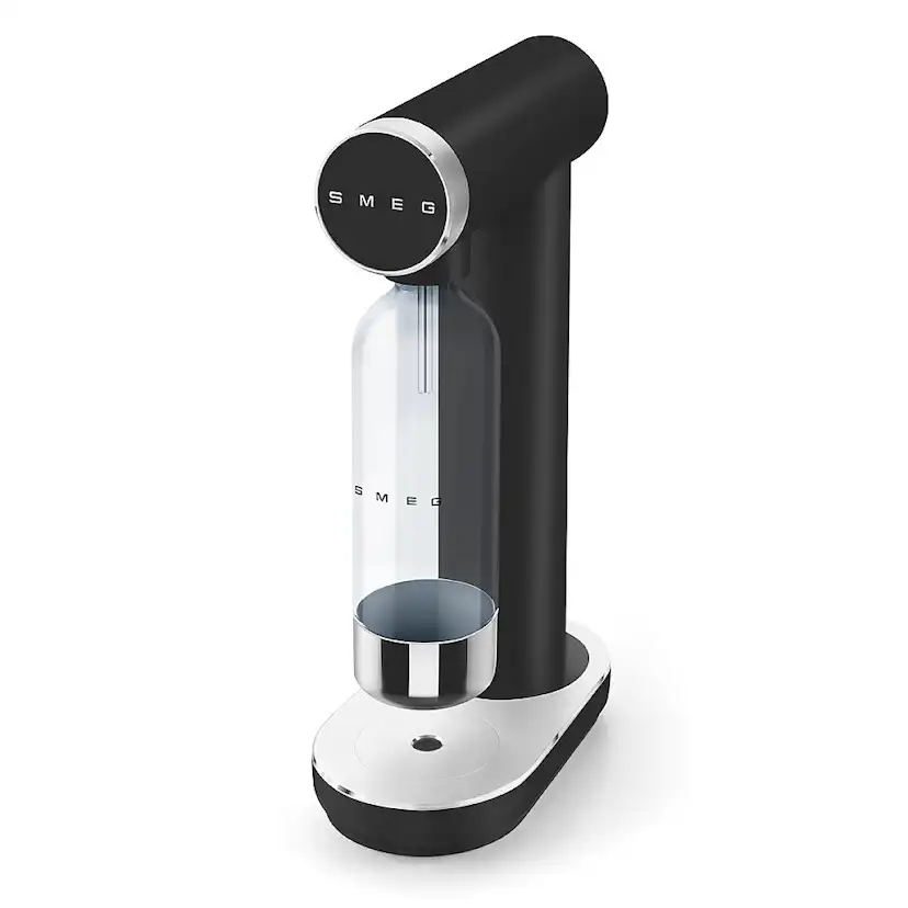 Smeg SKC01BLM sodamaskin, Mattsvart Svart