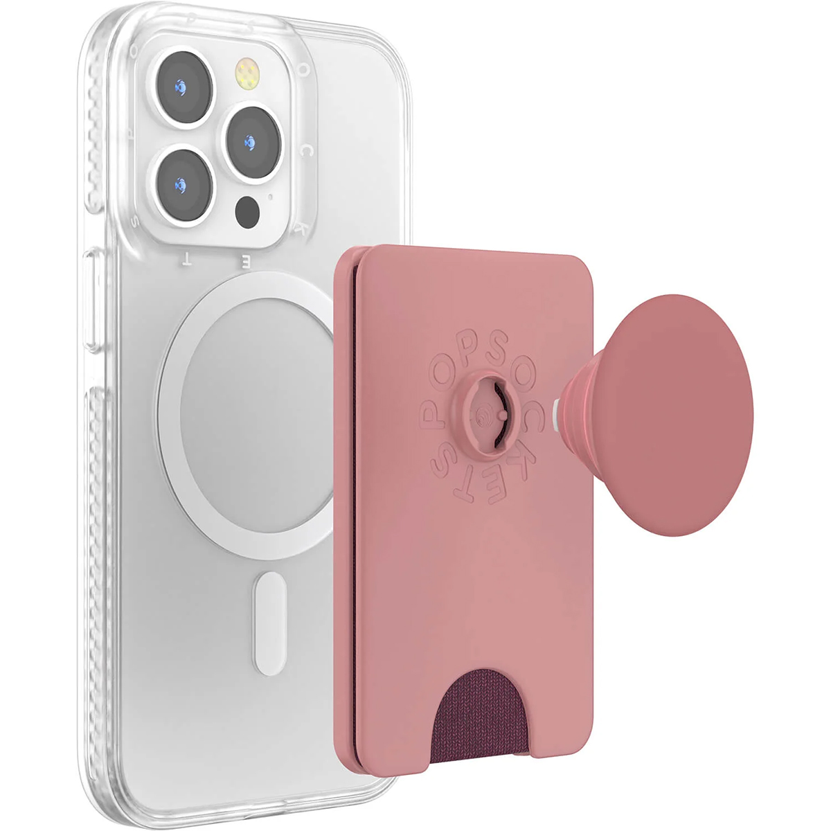 POPSOCKETS PopWallet for Magsafe Clay Färg: Rosa