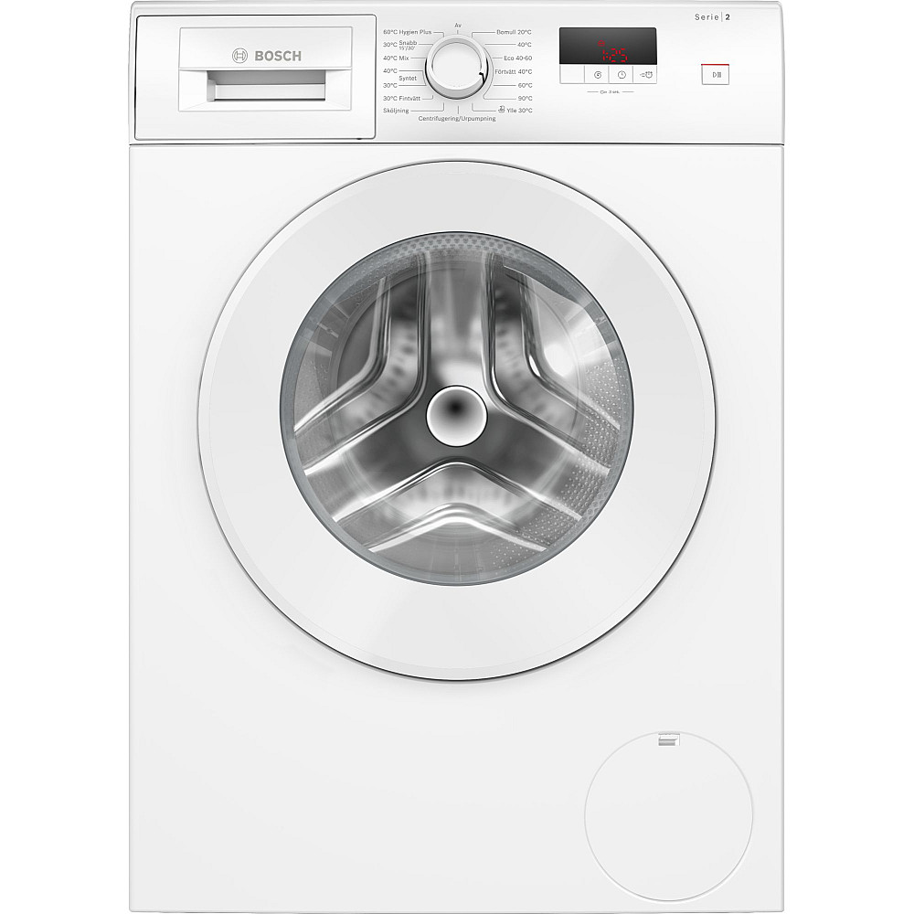 Frontmatad Tvättmaskin Bosch WGE0340LSN Series 2 8 kg