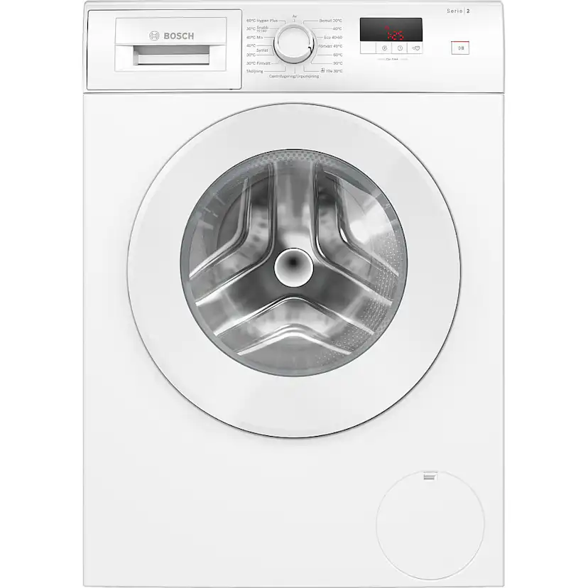 Frontmatad Tvättmaskin Bosch WGE0340LSN Series 2 8 kg