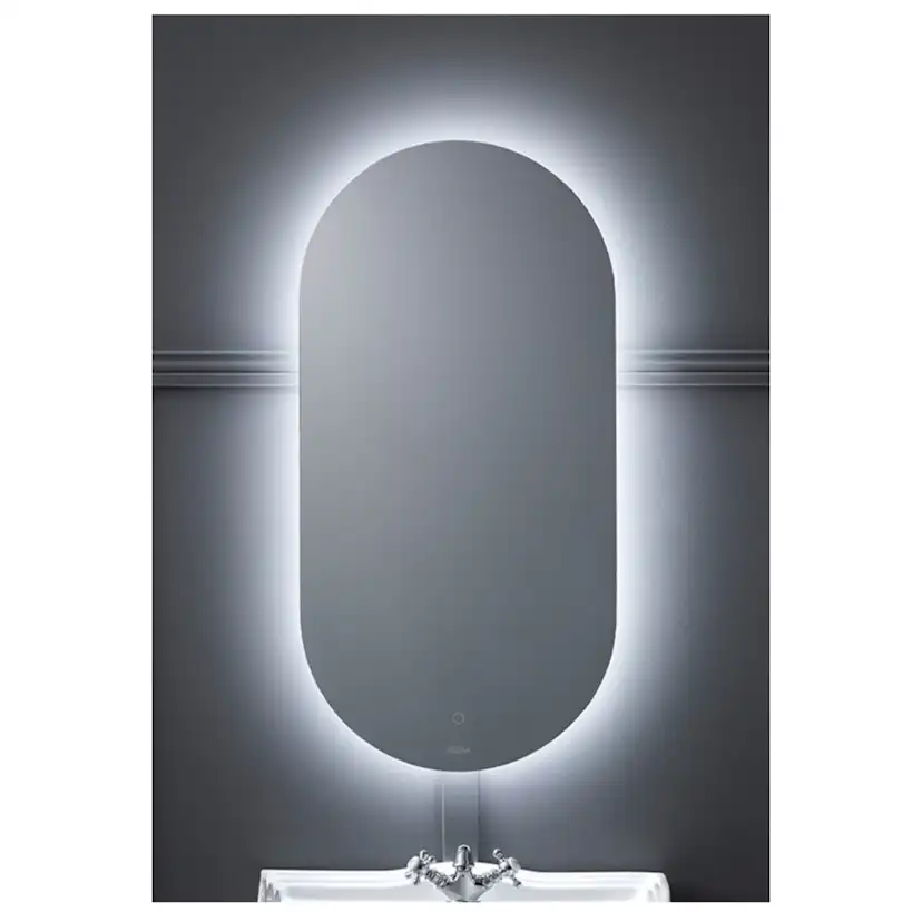 Badrumsspegel Miller Badrum Ambient Touch Oval