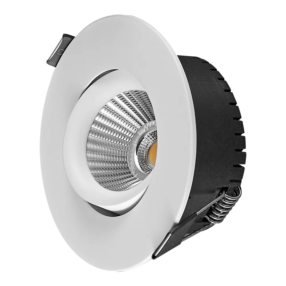 Downlight Designlight Bondy 5.5W 420Lm 2700-3000K Ip44 Vit 6-pack