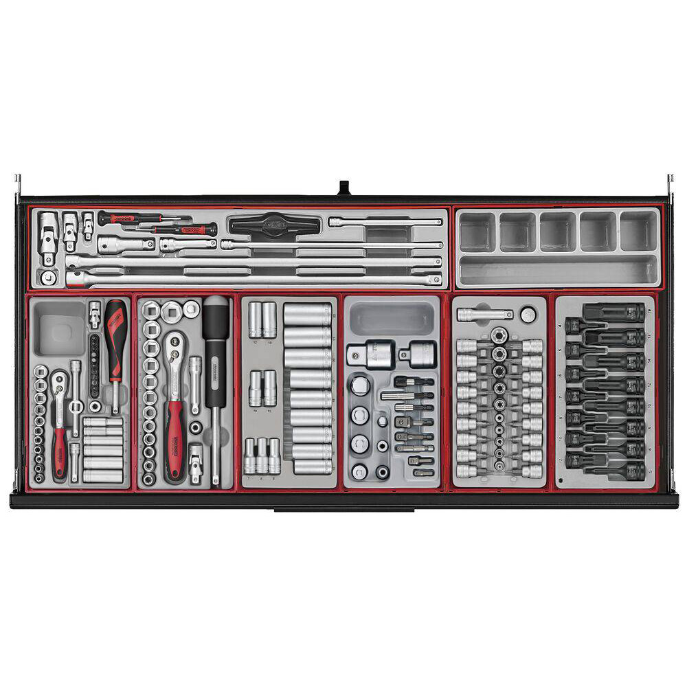 Verktygsset Teng Tools 1008 -Delar Svart