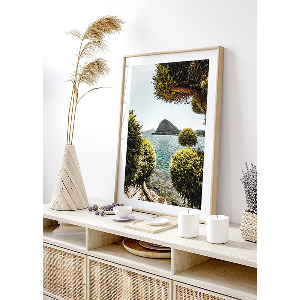 Poster Gallerix Scenic View In Lugano