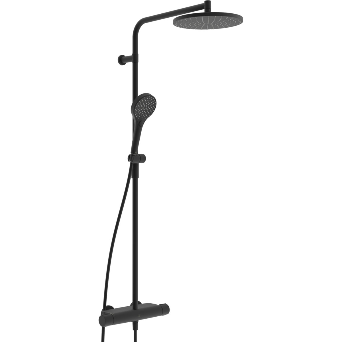 Takduschset Oras Optima Style med Termostatblandare