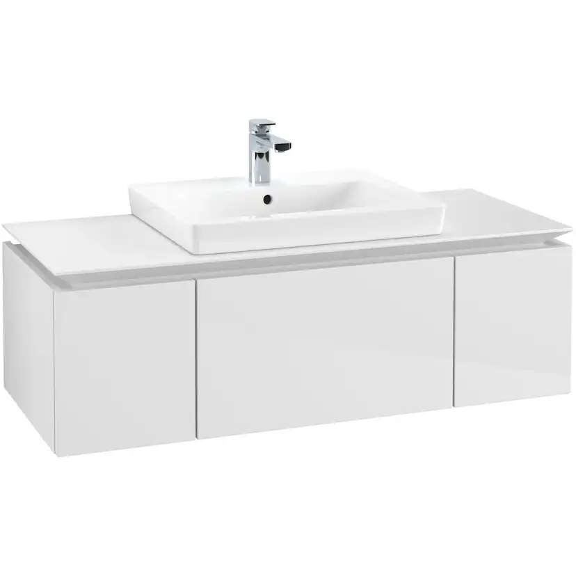 Tvättställsskåp Villeroy & Boch Legato Kompakt med 3 Lådor för Tvättställ