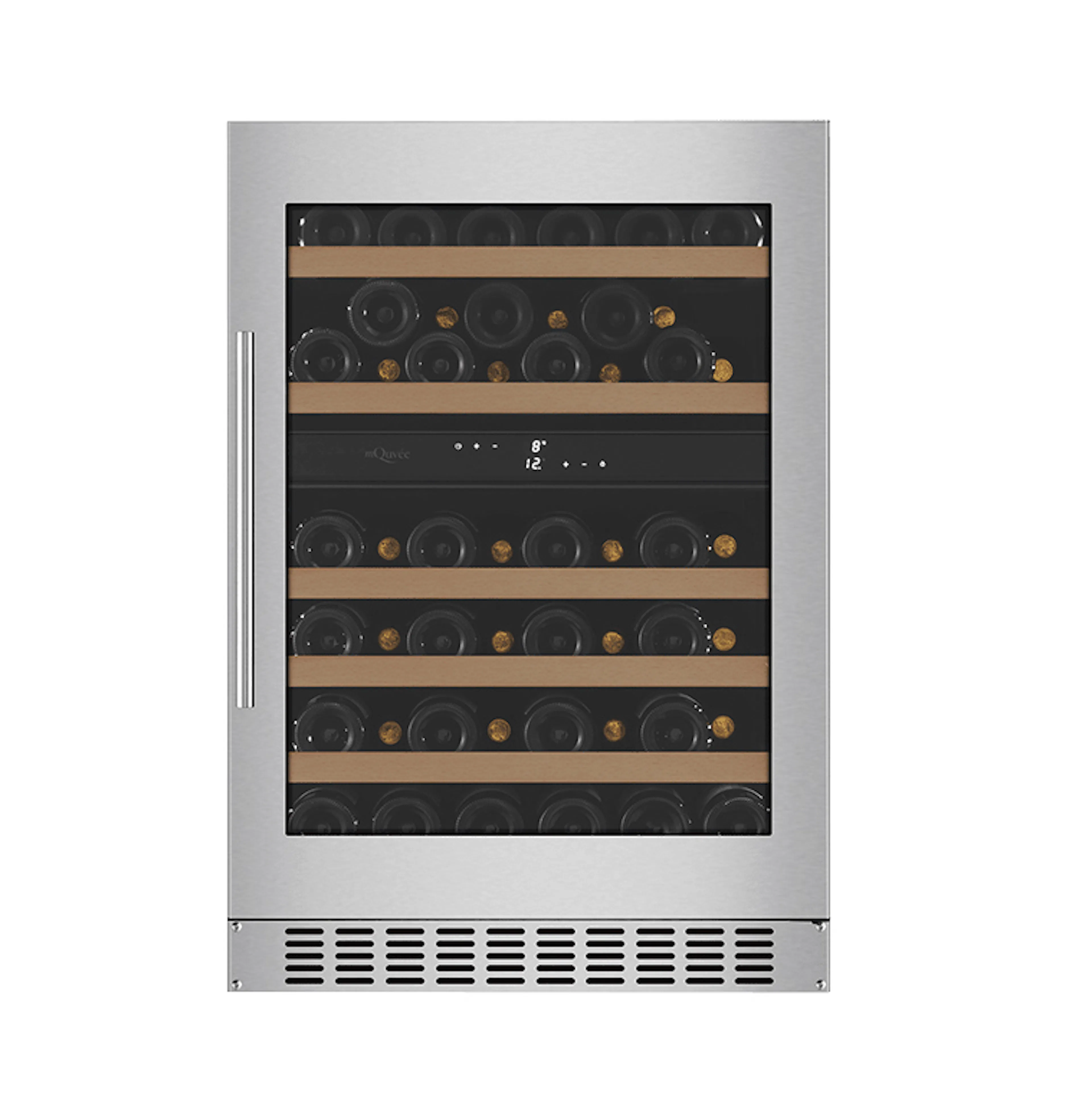 Vinkyl mQuvén WineCave 780 60D Stainless WCD60S-780