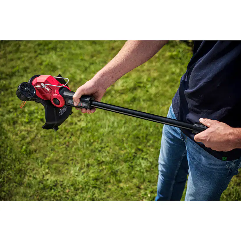 Grästrimmer SKIL 0231 AA Kolborstfri Batteridriven