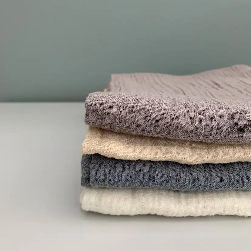 Muslinfilt Rätt Start Tax Eco 4-pack Blue/grey