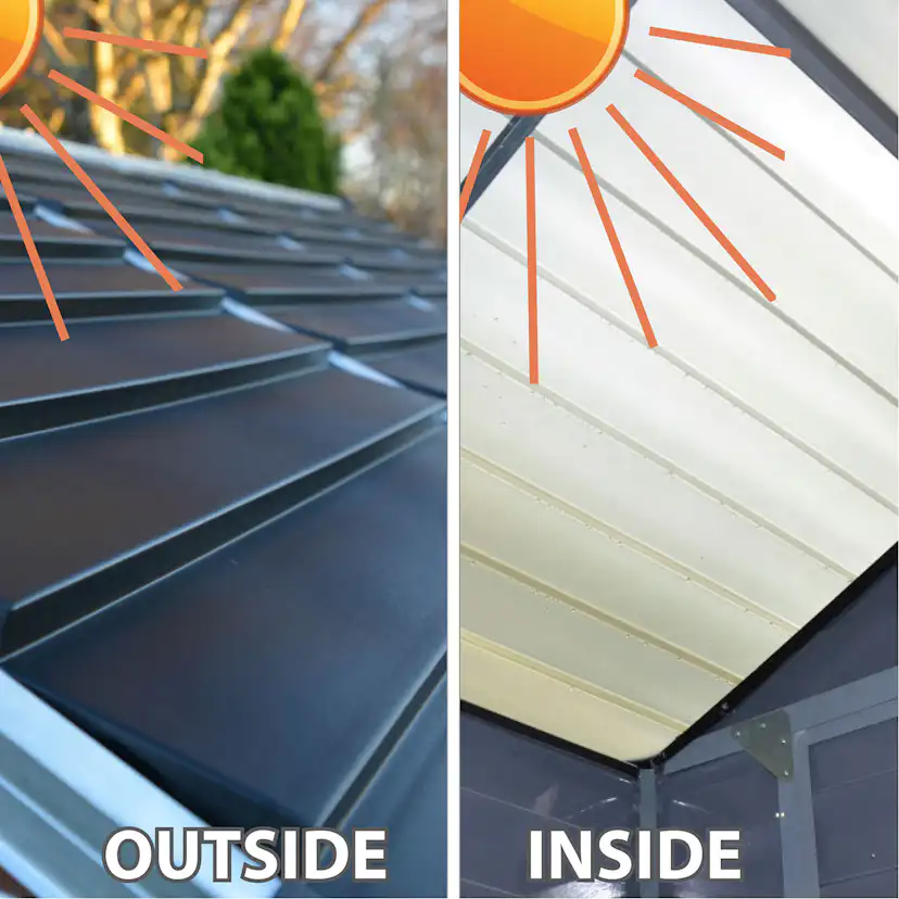 Skjul Canopia by Palram Skylight 7,0 m²