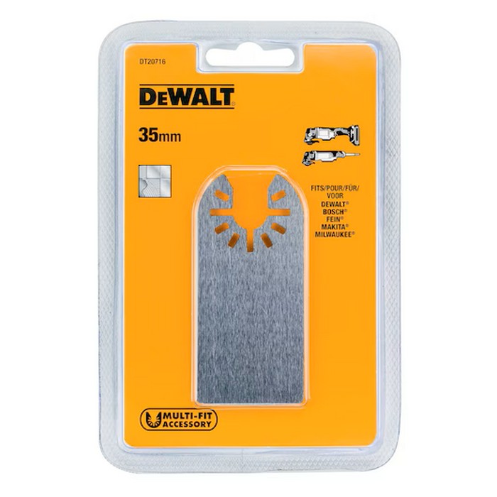Skrapa DeWalt DT20716 Till Multitool 35mm