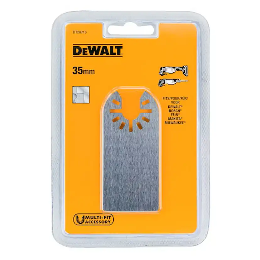 Skrapa DeWalt DT20716 Till Multitool 35mm