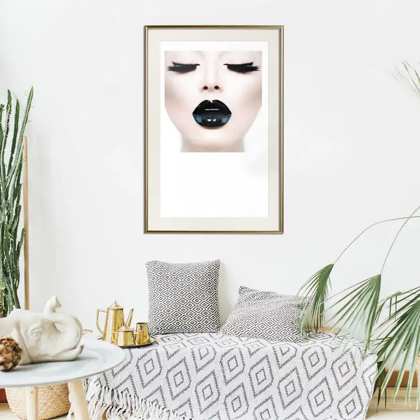 Poster Artgeist Affisch Black Lips