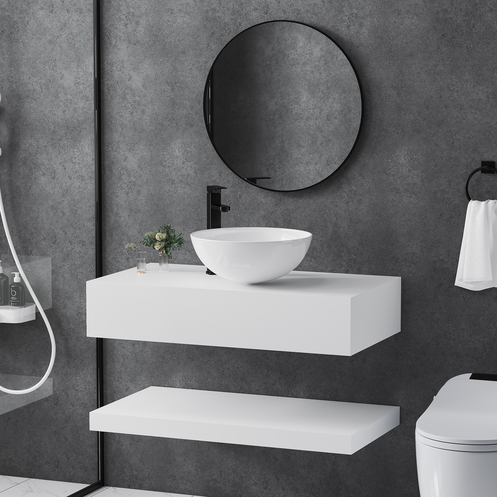 Tvättställ Bathlife Kläm