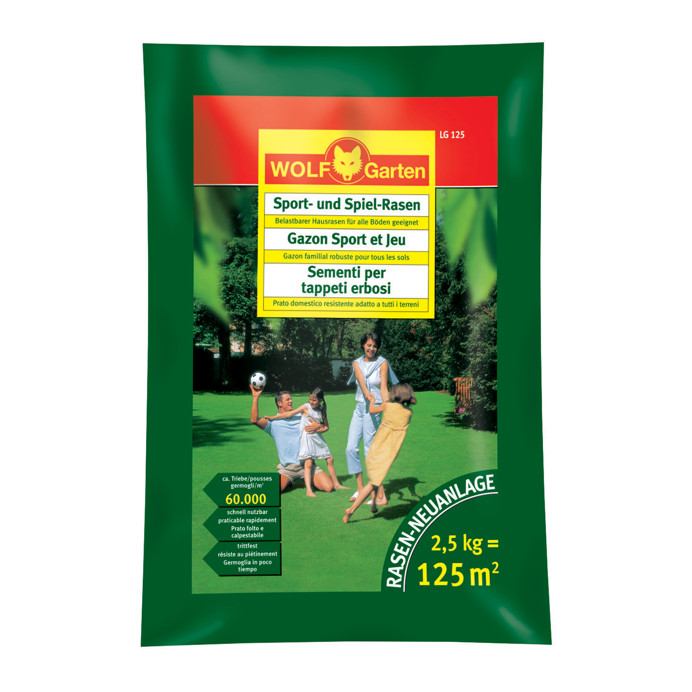 Gräsfrö WOLF-Garten Villa 125 kvm