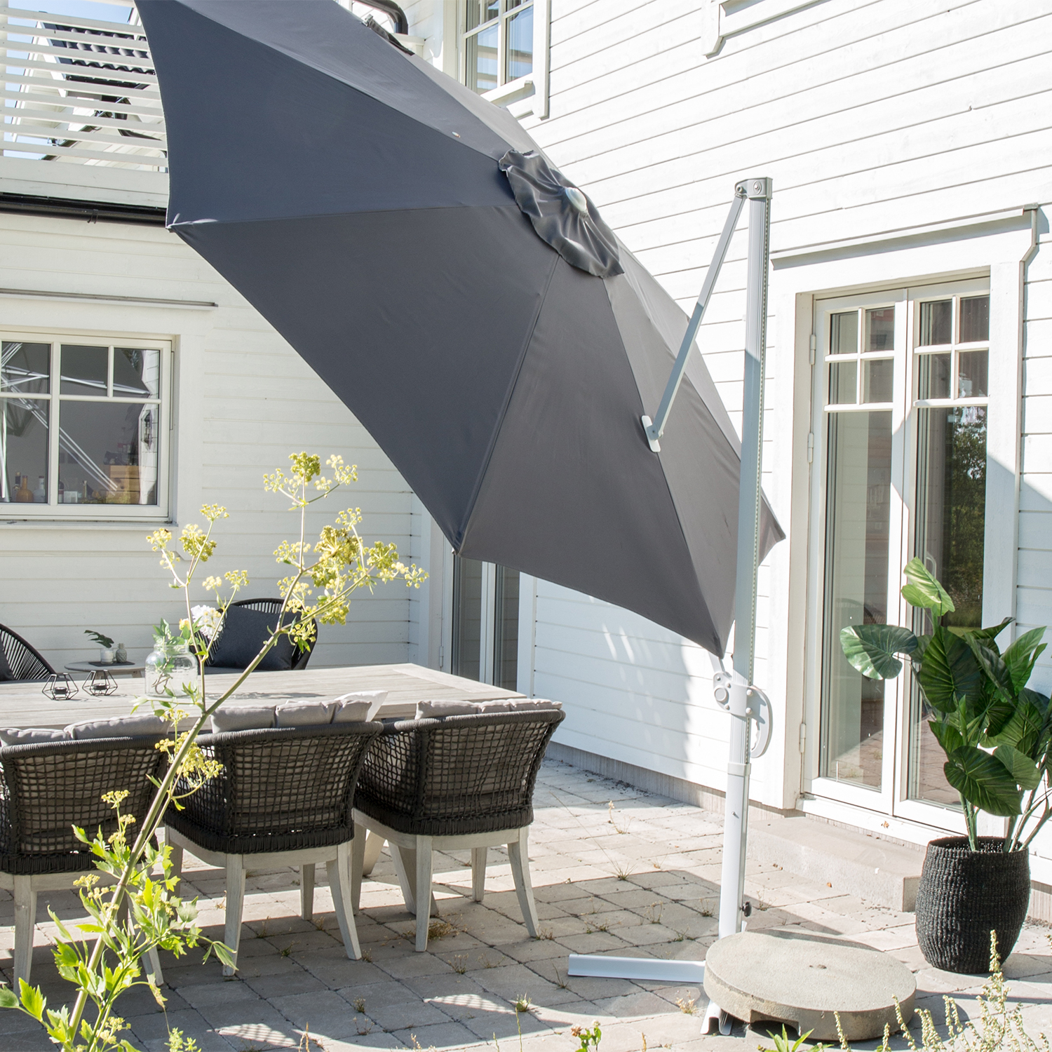 Hängparasoll Venture Home Leeds Runt Ø 350 cm